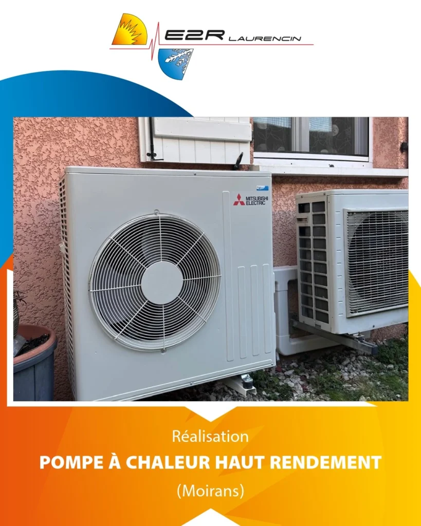 E2R Laurencin Réalisation remplacement pompe à chaleur airair (1)